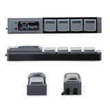 X-Bar KVM Quick Keys 4-Stick (Classic) (X-keys XK-4 Fully Programmable KVM Stick)
