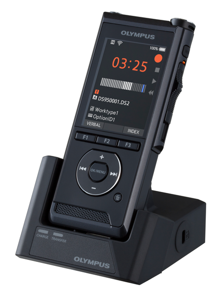 Enregistreur vocal Olympus DS-9500 avec logiciel DSS
