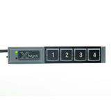 X-Bar Quick Keys 4-Stick (Classic) (X-keys XKS-04 Fully Programmable Keyboard - Stick)