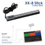 X-Bar KVM Quick Keys 8-Stick (Classic) (X-keys XK-8 Fully Programmable KVM Stick)