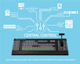 X-keys XBE-110 T-bar Production Controller avec Central Control XM