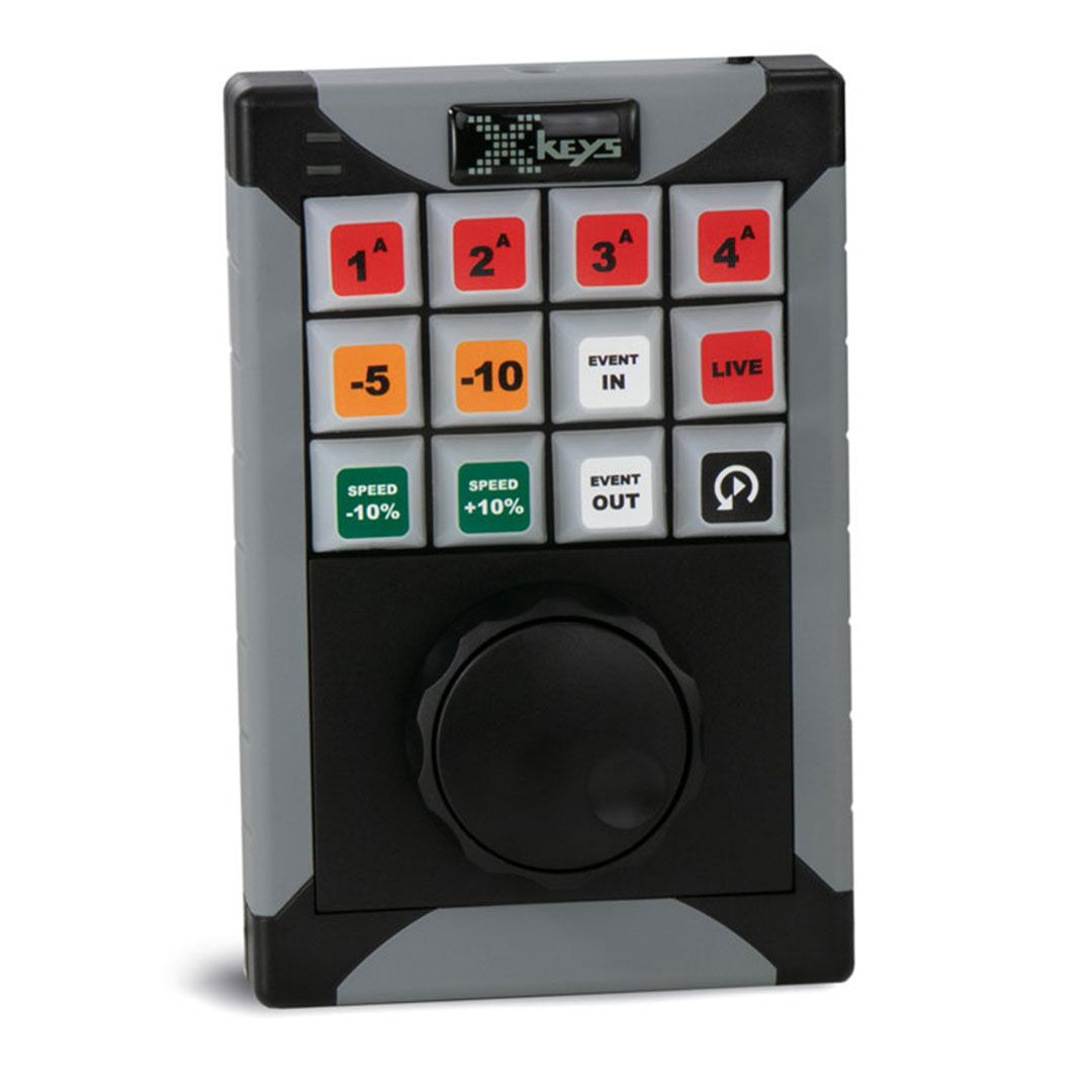X-keys XK-12 Mini Replay Controller for vMix – X-keys Schweiz