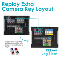 XKE-64 Jog T-bar Replay Controller Bundle
