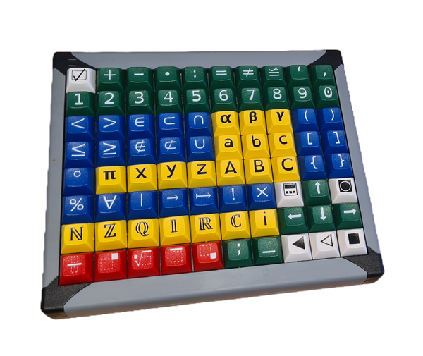 Check Mark Thing In Math Checkmark Keyboard für mathematische Eingaben (rot-blau) – X-keys Schweiz
